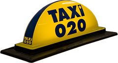 Pointguard's taxi roof sign - Model 020